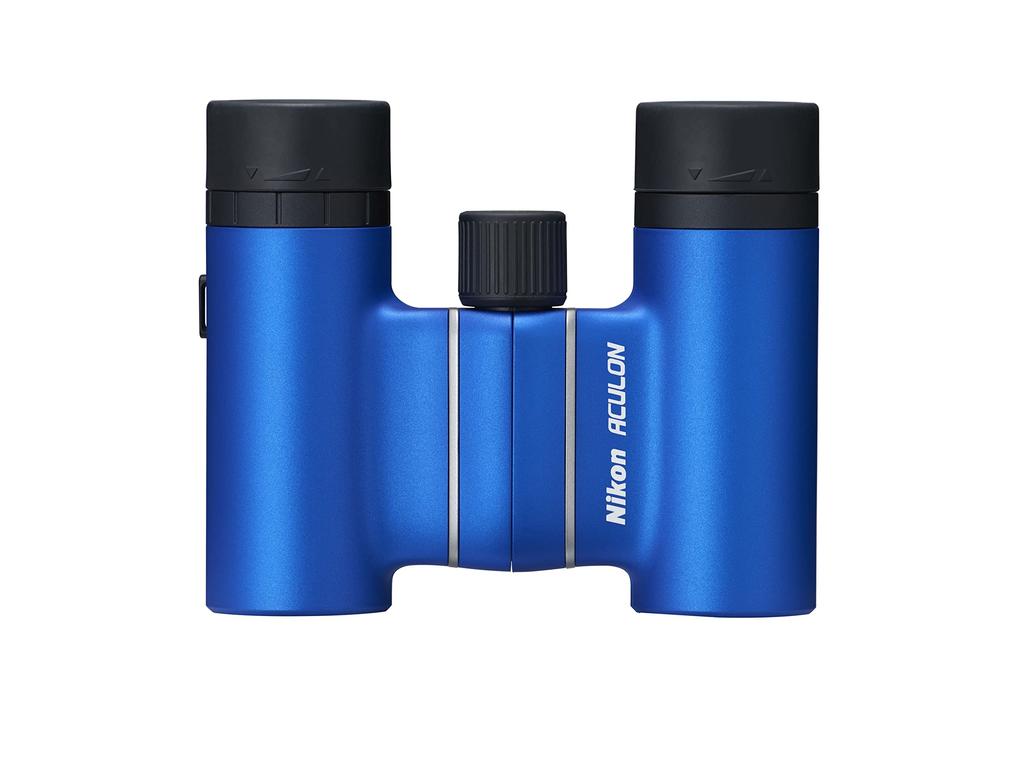 Nikon Aculon T02 8x21 Roof Prism 8x 21mm Objective Blue Binoculars, Type, Magnification, Lens, (ACULON ACT028X21BL)