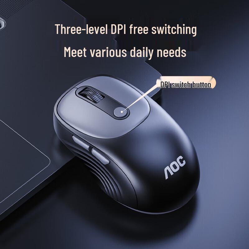 AOC MS300 Wireless Dual-Mode Mouse with Mouse Pad