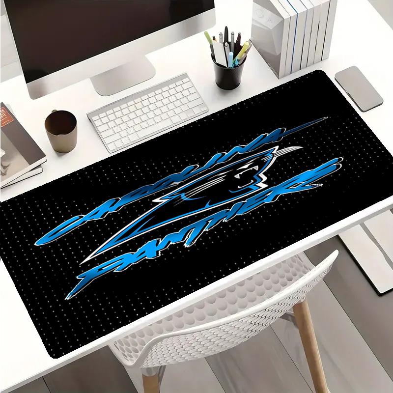 Carolina Panthers Mouse Pad - Non-Slip Rubber Base, Smooth Surface for Work,Gaming,Office,And Home Use, Desk Mouse Pad