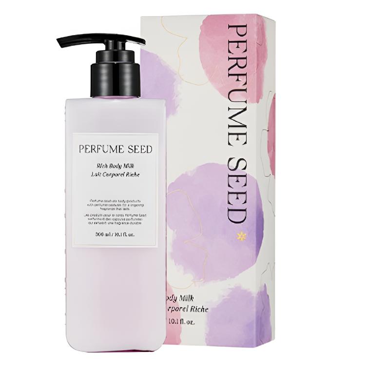 [The Face Shop] Perfume Seed Rich Body Milk Jasmine Scent 300 ml