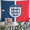 England Lions Shield Red Blue White Flag Patterned tapestry for bedroom and living room home decor sofas