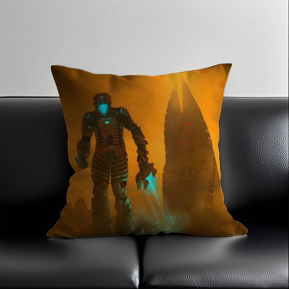 Cool Games D-Dead Space Pillow Case Pattern Printing Pillowcase Living Room Sofa Cushion Cover Bedroom Room Decor