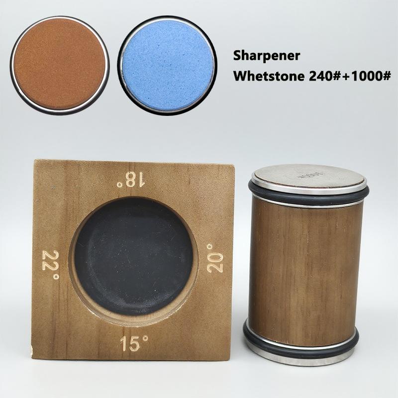 

Роликова точилка для ножів Багатокутова інструмент для заточування ножів для кухонних ножів - Набір для заточування ножів пропонує 15 20 18 22 градуси 1pcs