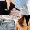 10 Pcs Fashion Pearls Brooch Cardigan Collar Brooch Clip Artificial Pearls Brooch Fashion Sweater Shawl Clip Enduring