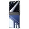 Applicable to Samsung ZFlip8 folding mobile phone case, transparent electroplated zflip7 all-inclusive case film integrated anti-drop cover