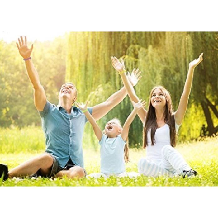 FAMILY® 10 X bracelets anti-moustiques