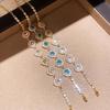Liu Bao Multicolor Zircon Flower Bracelet – Elegant, Fashionable, Versatile Jewelry