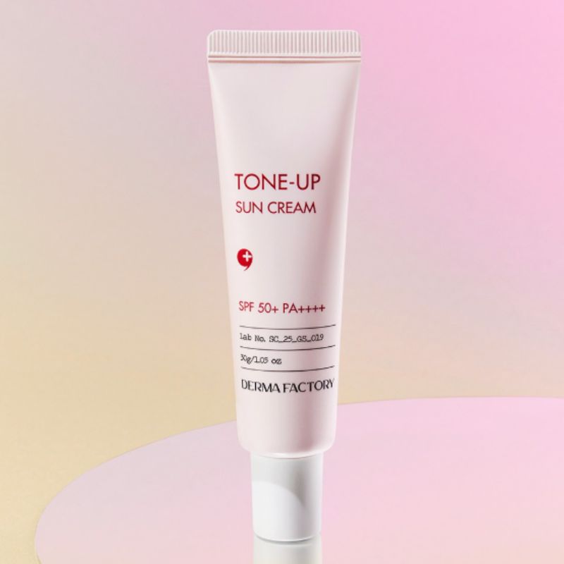 DERMA FACTORY Mineral Tone-Up Sunscreen SPF50+ PA++++ 30g