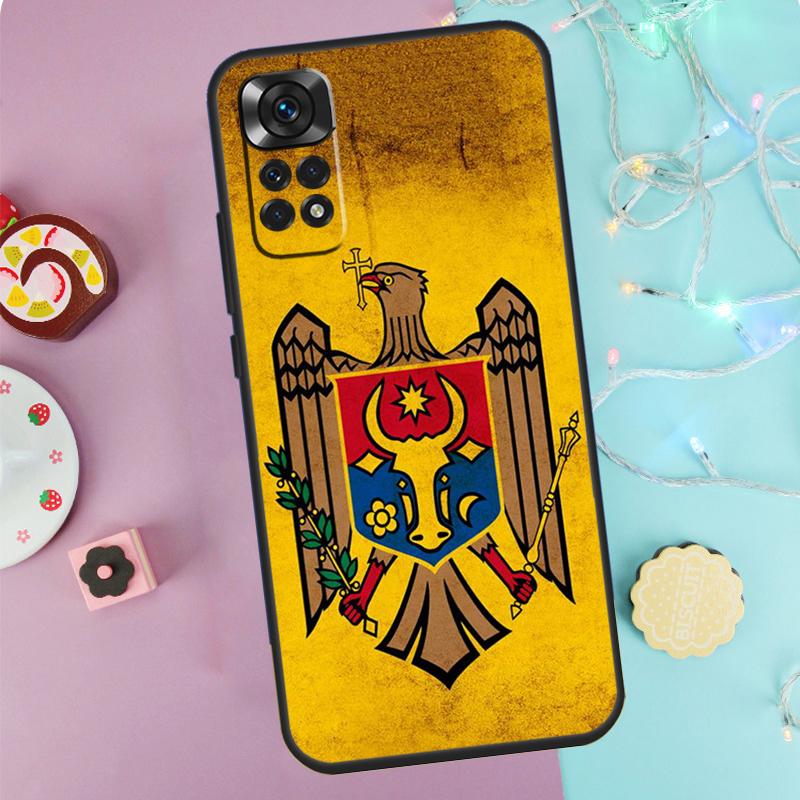 

Moldova Flag Moldavians Case For Xiaomi Redmi Note 14 Pro 9 10 11 12 13 9S 10S 11S 12S Redmi 14C 10C 12C 13C Cover Redmi Note 11 Pro