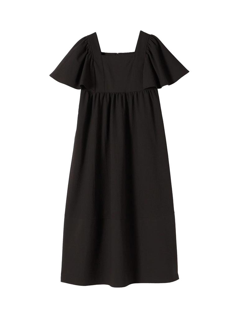 Ships Any Mini Soccer Square Neck Flared Dress 724520099 One Size (Machine Washable) Brown,