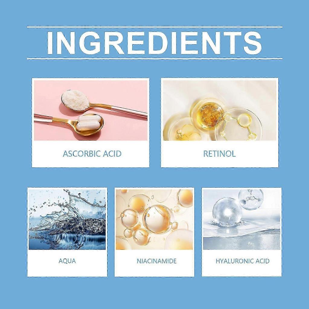 Vitamin C Serum - Hydrating & Brightening Essence with Hyaluronic Acid for Youthful Skin