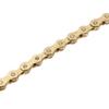10 Speed Bike Chain Manganese Steel Mountain Road Bicycle Chain with Chain Connector for Riding Cycling Gold