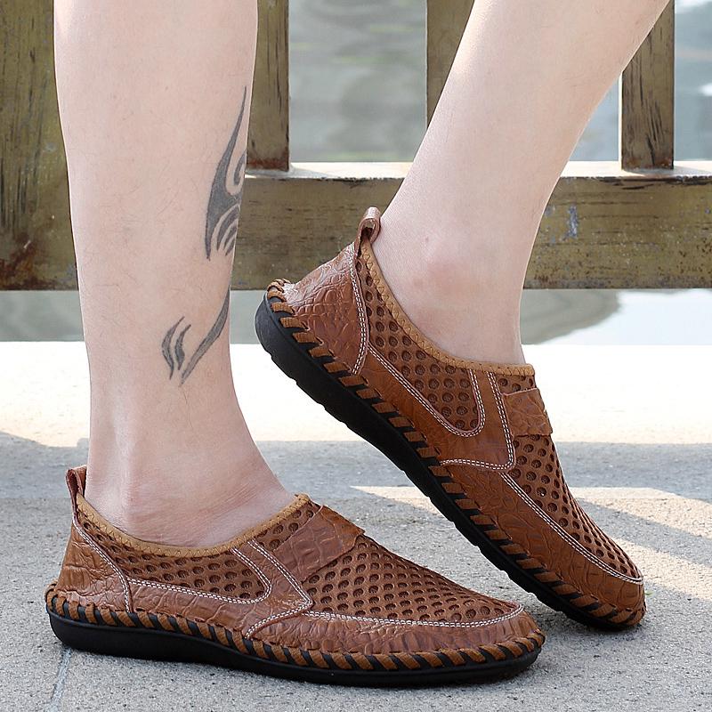 Chaussures De Sport Homme Respirantes - Tissu Léger, Semelle En Caoutchouc, Pour Running, Loisirs, été