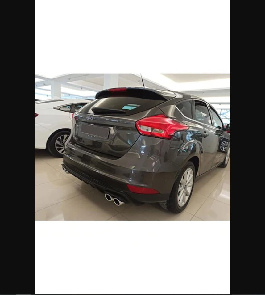 

Diffuser For Ford Focus 2014 To 2018 ------ Auto Styling Body Kit Bumper Side Skirts Spoiler Hood Protector Tail Light Windshield чорний