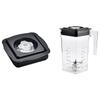 Pahar Blender cu Capac Pătrat Etanș, Recipient pentru Suc, Capace, Husă Convenabilă pentru Blender, Capac Elegant pentru Paharul Blenderului, Material Plastic