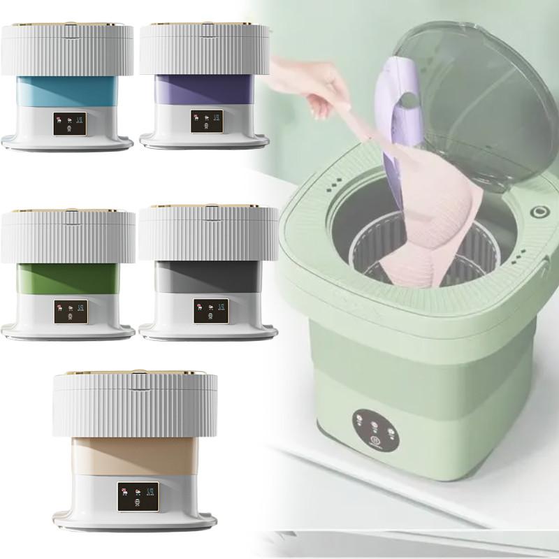 Tragbare Reinigung Heimwaschmaschine Drehfunktion Studentenwohnheimbedarf Baby