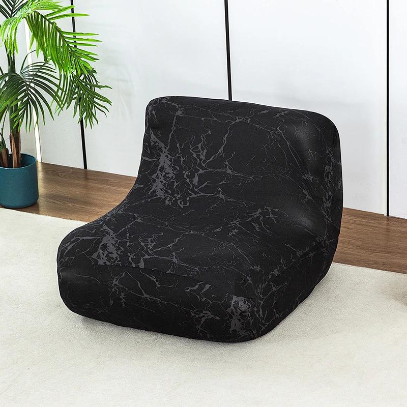 Lazy Sofa Cover Elastic Milk Silk Caterpillar Sofa Cover Relaxing Sofa Slipcovers All Inclusive Lounge Couch Protective Case