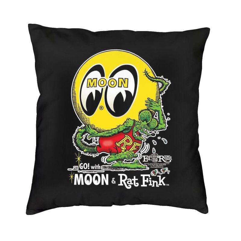 

Fashion Rat Fink Square Throw Pillow Cover Decoration 3D Double Side Printed Animation Anime Cartoon Cushion Cover for Sofa 30x30cm 12x12in