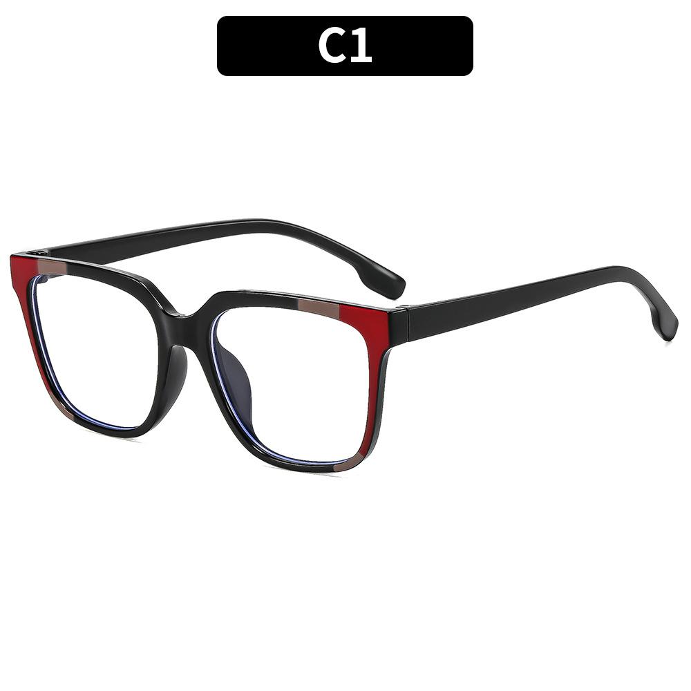 Women s eyeglasses - unisex fashion square cat-eye glasses