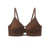 Invisible Lingerie Women's Soft Support Invisible and Seamless Bra Gathering Bra Push Up Bra