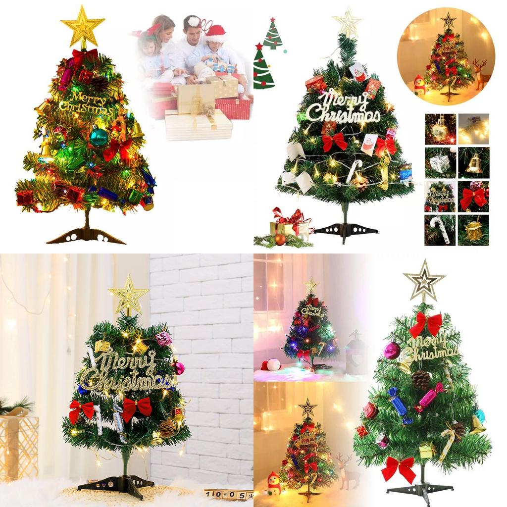 Charmantes Mini-Weihnachtsbaum-Set in 30cm, 45cm und 60cm Perfekt für Weihnachtsdekoration