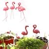 Flamingo Series Resin Ornaments: Elegant Micro Landscape Accessories for DIY Gardening Scenery