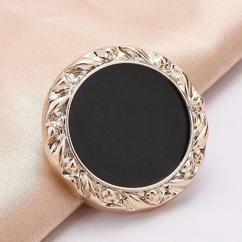 10Pcs Pretty Shank Buttons 21/25Mm Large Beautiful Pattern Buttons Coat Windbreaker Clothing Accessories