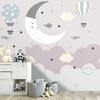 Photo Wallpaper Modern Hand Painted 3D Cartoon Starry Sky Stars Moon Landscape Wall Painting Children's Room Mural