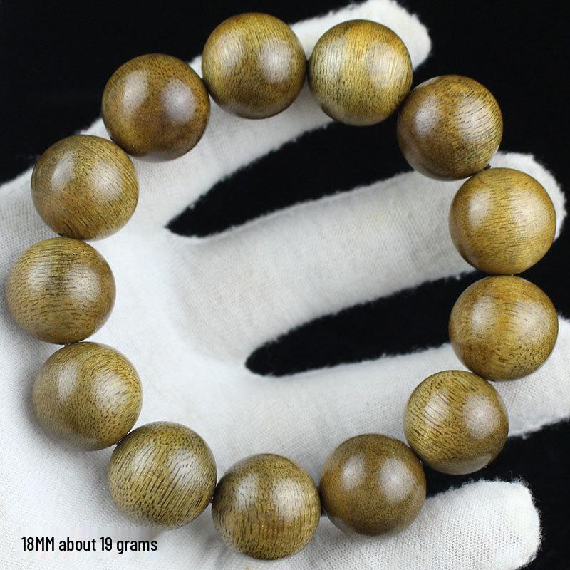 Indonesian Kalimantan Agarwood Prayer Beads Bracelet - 108 Beads - Unisex Jewelry