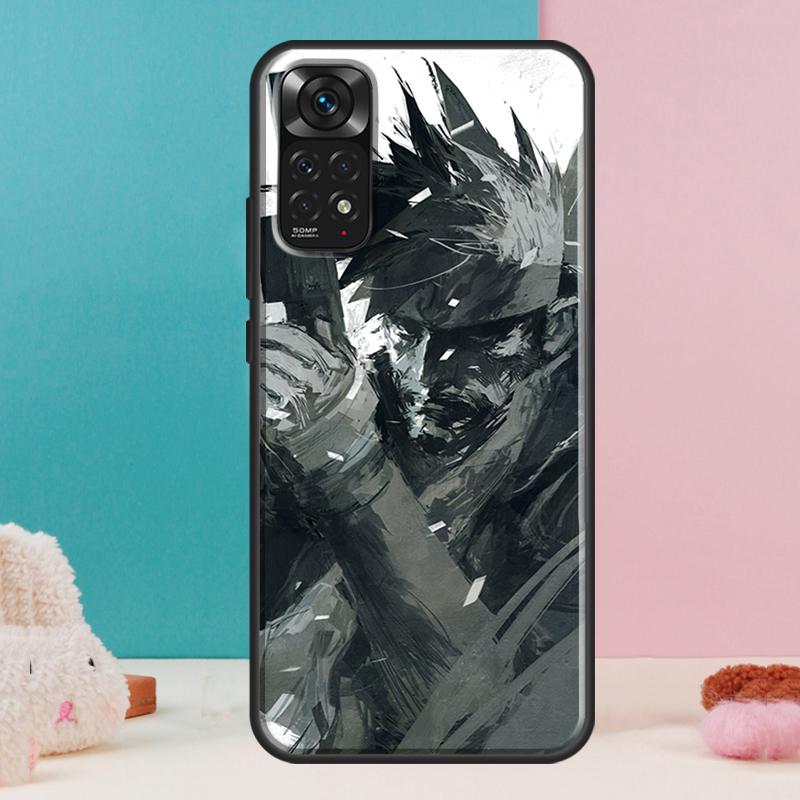 Metal Gear Solid Case For Xiaomi Redmi Note 12 11 10 9 8 Pro 9S 10S 11S 12S Redmi 12C 9A 9C 10A 10C Coque