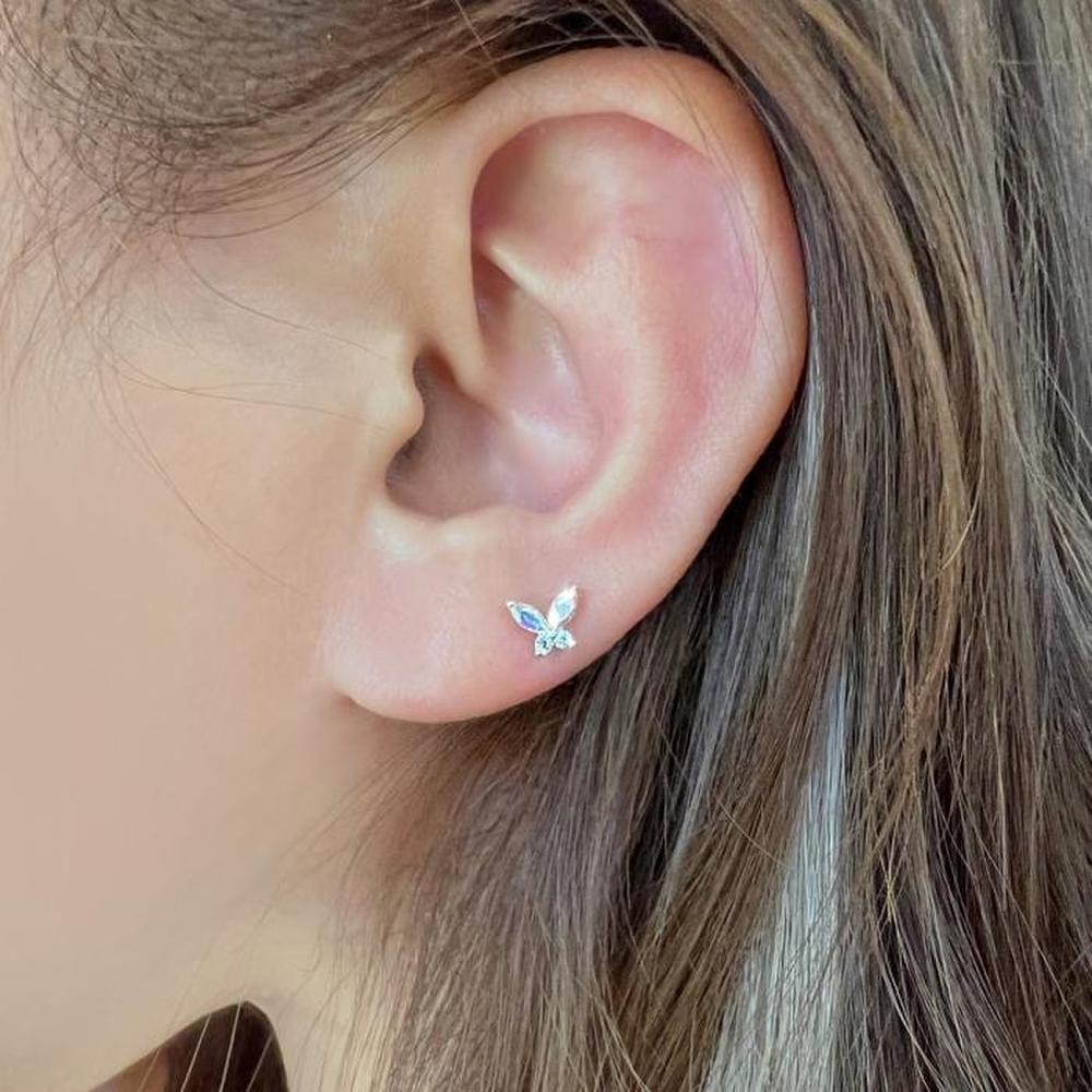 Silver 925 Rendezvous Butterfly Cubic Piercing (S9405732)