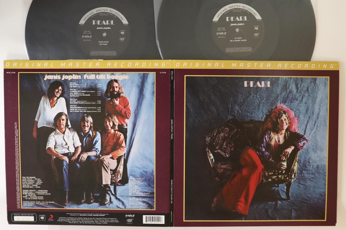 

LP Record JANIS JOPLIN Pearl MFSL2454 MOBILE FIDELIT 2016 US Rock Used