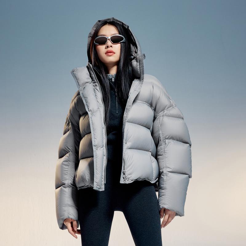 

[Star] The new puff small man looks tall, the new winter short one is loose and thin, and the fashion down jacket is trendy. M（ 65kg-80kg ）