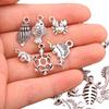 Exquisite Zinc Alloy Marine Life Charm Pendant Keychain