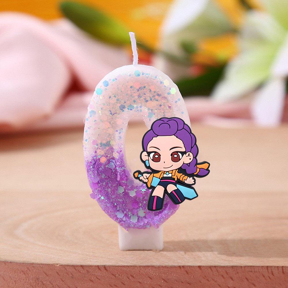 High-Quality Kawaii K-Pop High-Quality Anime High-Quality Birthday High-Quality Candles, High-Quality Cartoon High-Quality Cake High-Quality