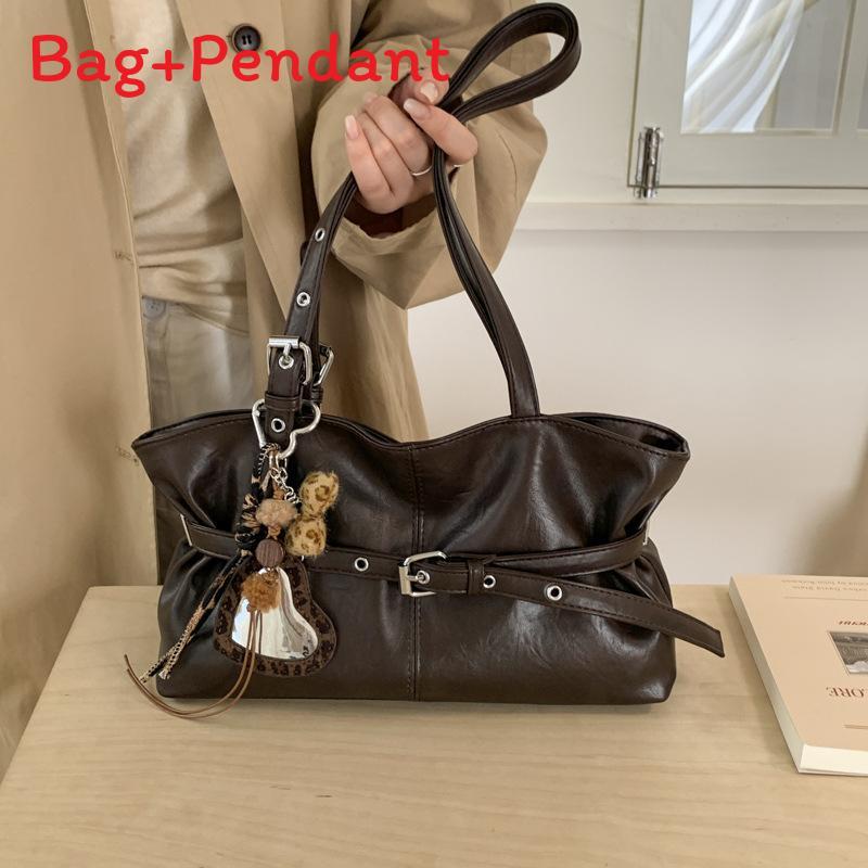Classic Pu Leather Tote Bag For Women With Zipper Closure And Inner Pouch For Daily Office Use
