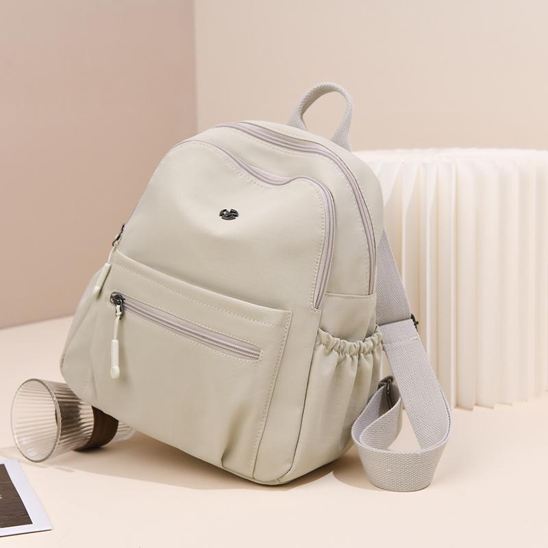 Lightweight Student School Bag Women's Commuter Backpack Water-Repellent Nylon Travel Backpack