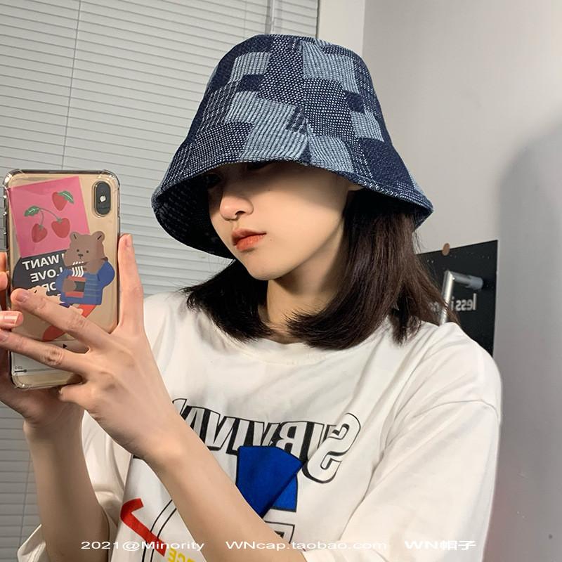 Youthful Denim Allseason Bucket Hat Womens Trendy Street Style Cap Sunshade