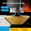 Diamond Angle Grinder Wheel for 45° Bevel Edge Trimming and Chamfering of Marble and Granite