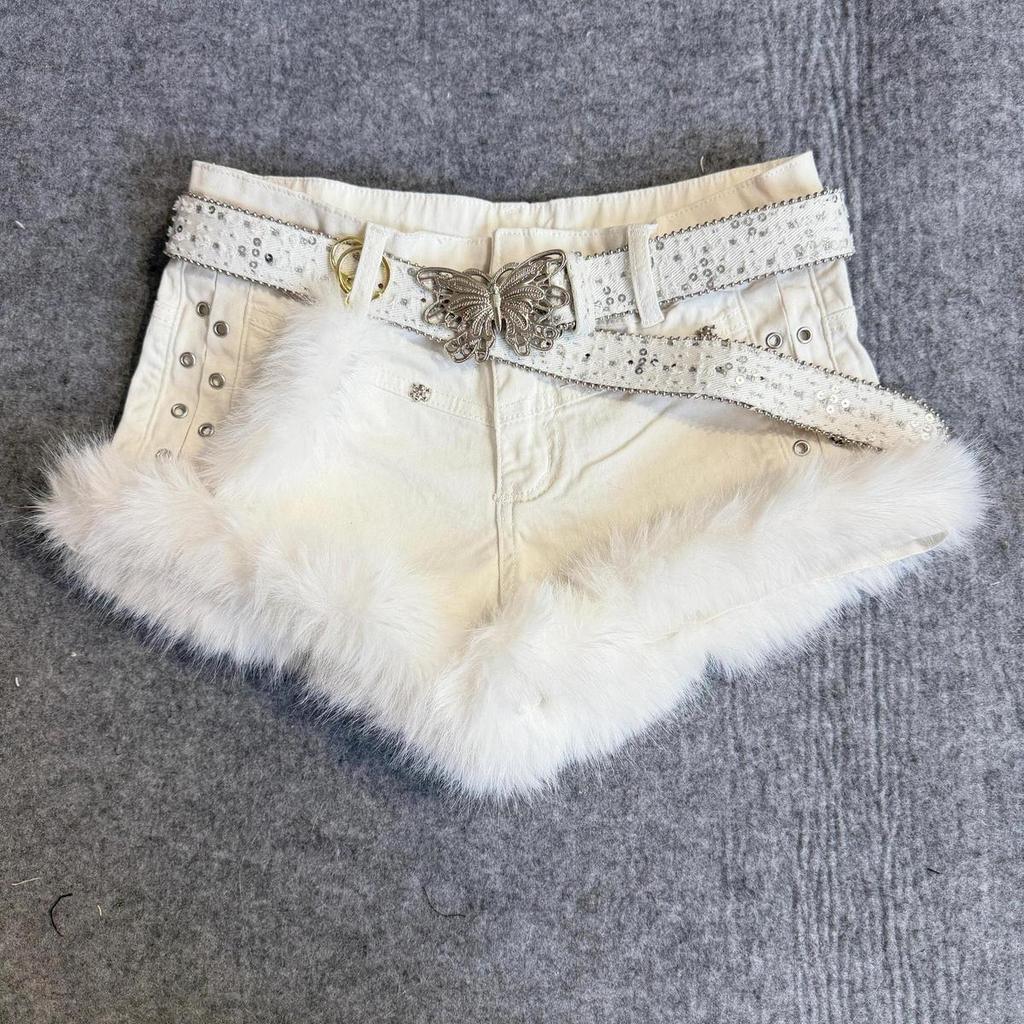 Denim Shorts Hot Girl Style Low-rise Trendy and High-end Perfect for Spring and Summer Women's Shorts