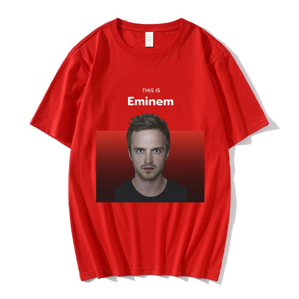 

Breaking Bad Tshirt Funny This Is Eminem Jesse PinkUnisex Meme Graphic Tshirts Unisex Womens Fashion Vintage Casual Cotton T Shirts S