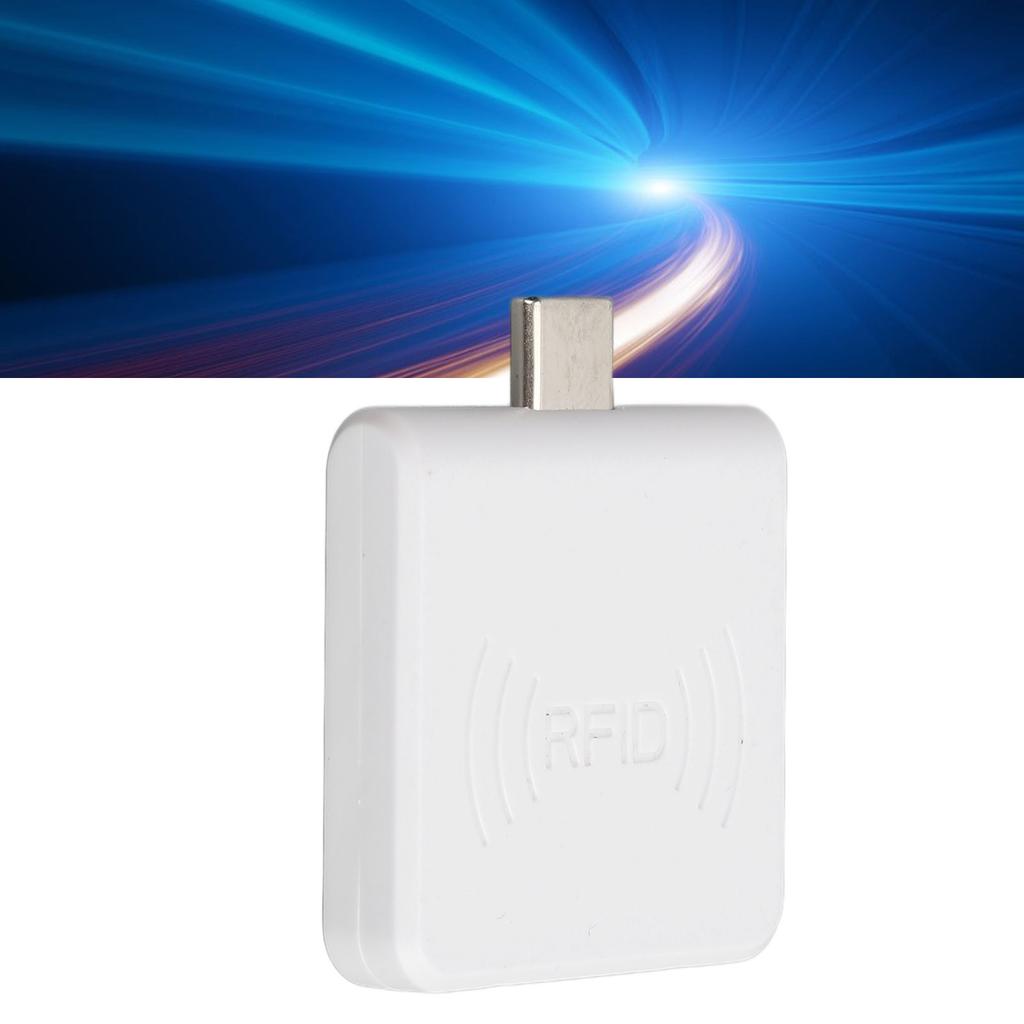 Čtečka RFID karet 13,56 MHz Typ C Čtečka IC karet Bezkontaktní čtečka karet pro mobilní telefony pro