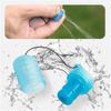 Outdoor 250/500ml Soft Flask Collapsible Folding Sport Water Bottle Lightweight Wide Mouth Water Bag Hiking Bicycle