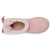 UGG Casual Double Bow Short Snow Boots Women Boots Rose-Gray 1127130-RSGRY