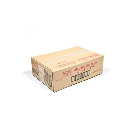 Nobel Seika Shiawase Zitronenbonbon Cremiger Geschmack 70g 6 Beutel