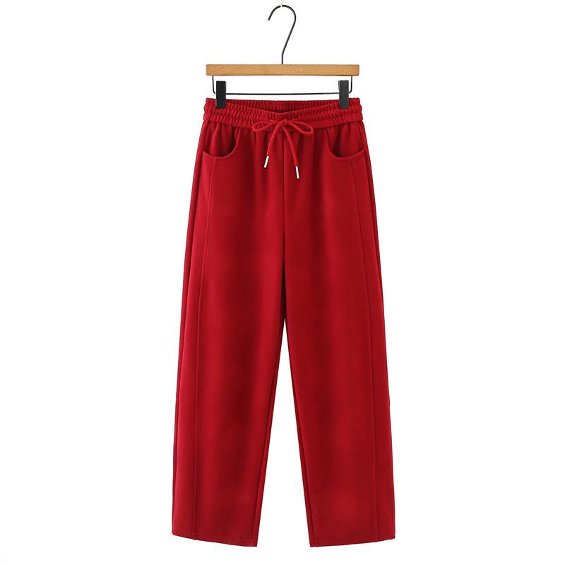 Plus Size Women s High Waist Slimming Casual Pants - Spring 2026 Curved Straight Leg 4XL