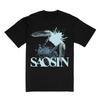 Saosin Band Schwarz Unisex Baumwolle Alle Größen OM974 Unisex T-Shirt