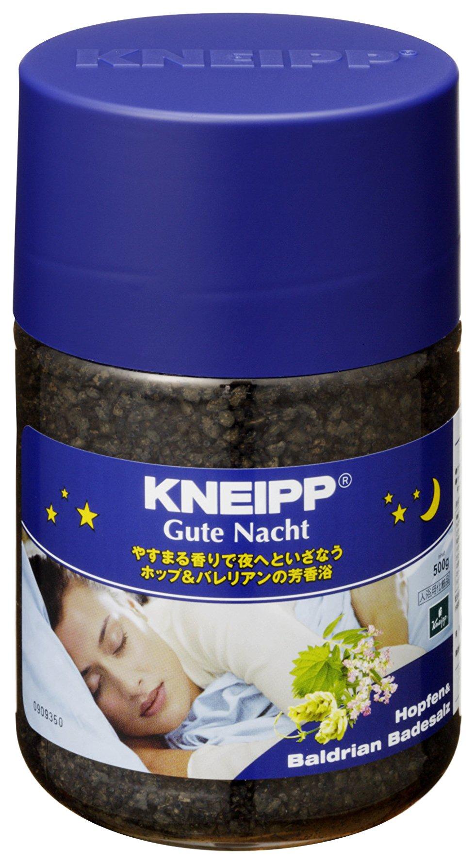 

Соль для ванн Kneipp Gutenacht Hop Valerian аромат 500г и