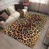 1PC Tiger Skin Theme Printed Carpet Rug for Living Room Bedroom, Office Areas, Durable Machine Washable Mat,Gift for Son Husband
