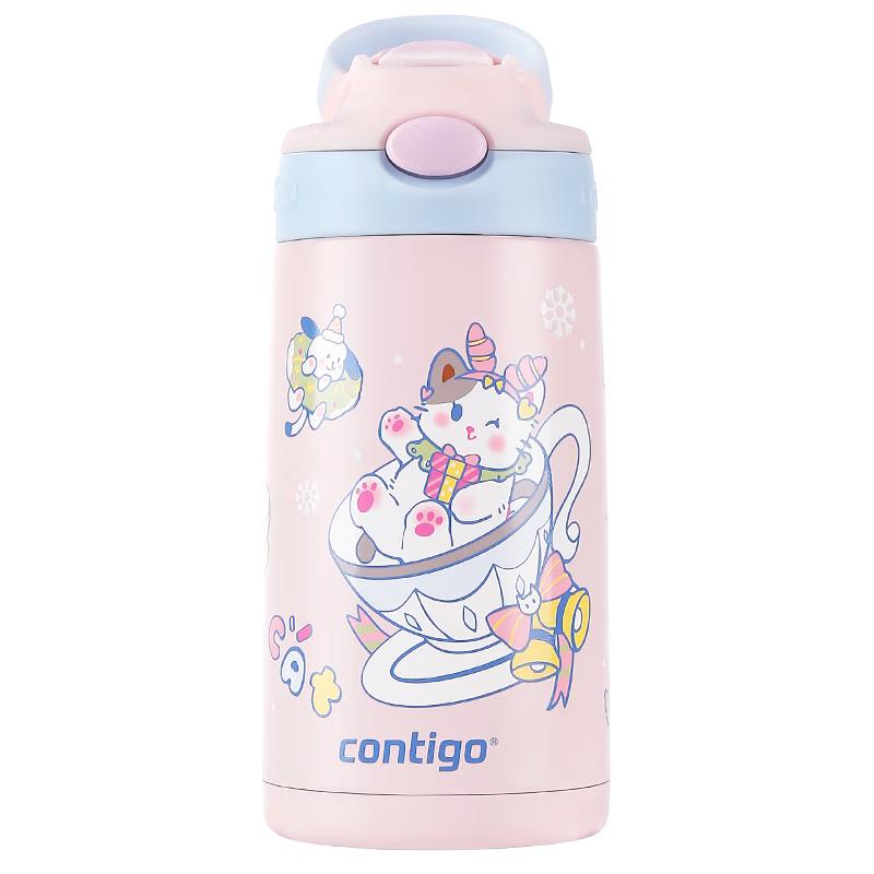 

Термокружка Contigo Little Inventor 400 мл для дітей з трубочкою